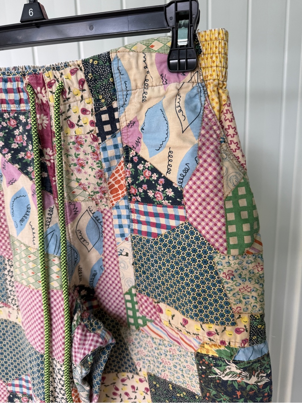 Kimchi Blue patchwork Magnolia Pearl style miner pants provision trousers - Picture 3 of 16